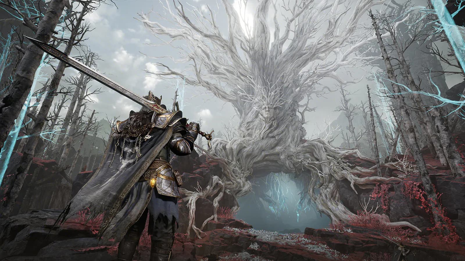 A Gyldhunter approaches Hallowgrove